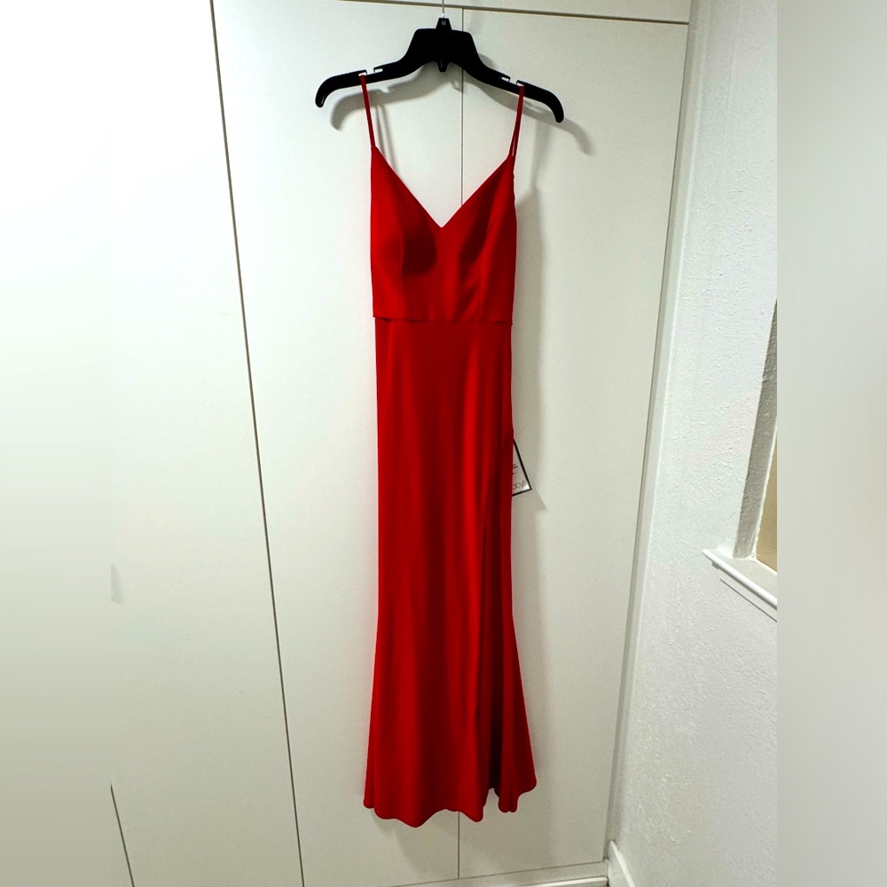 Xscape Knot-Back Gown NWT